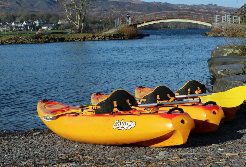 Kayak hire Llyn Padarn, Llanberis, Snowdonia
